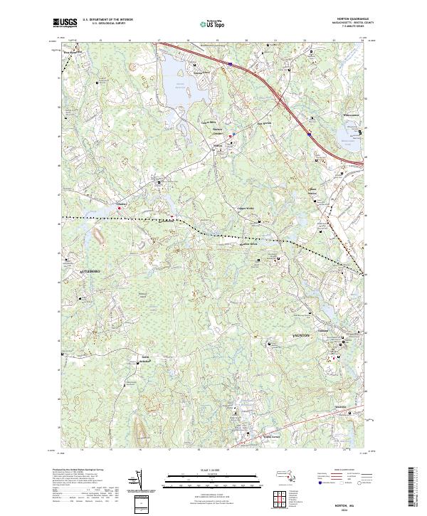 USGS Topographic Map – Norton