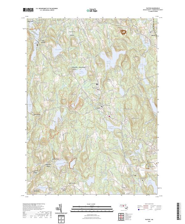 USGS Topographic Map – Paxton