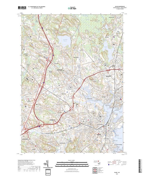 USGS Topographic Map – Salem