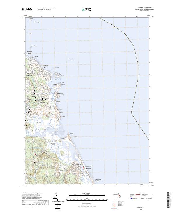 USGS Topographic Map – Scituate