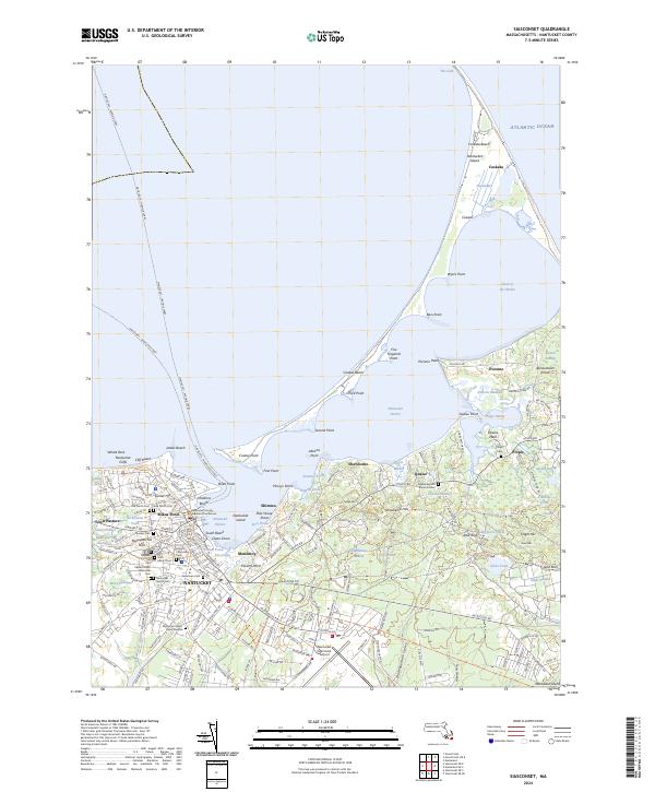 USGS Topographic Map – Siasconset