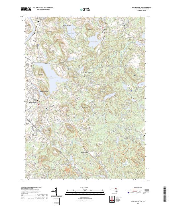 USGS Topographic Map – South Groveland