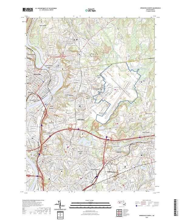 USGS Topographic Map – Springfield North