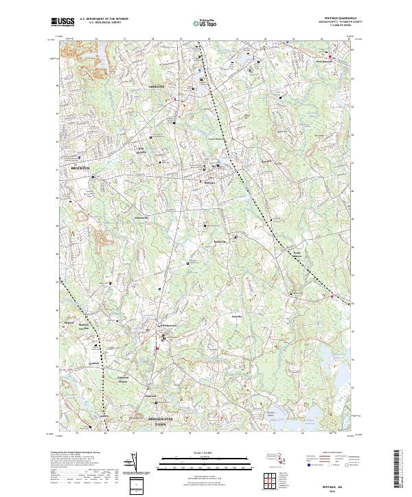USGS Topographic Map – Whitman