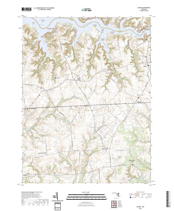 USGS Topographic Map – Galena