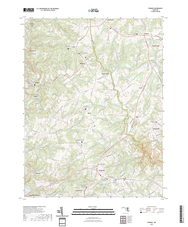 USGS Topographic Map – Phoenix