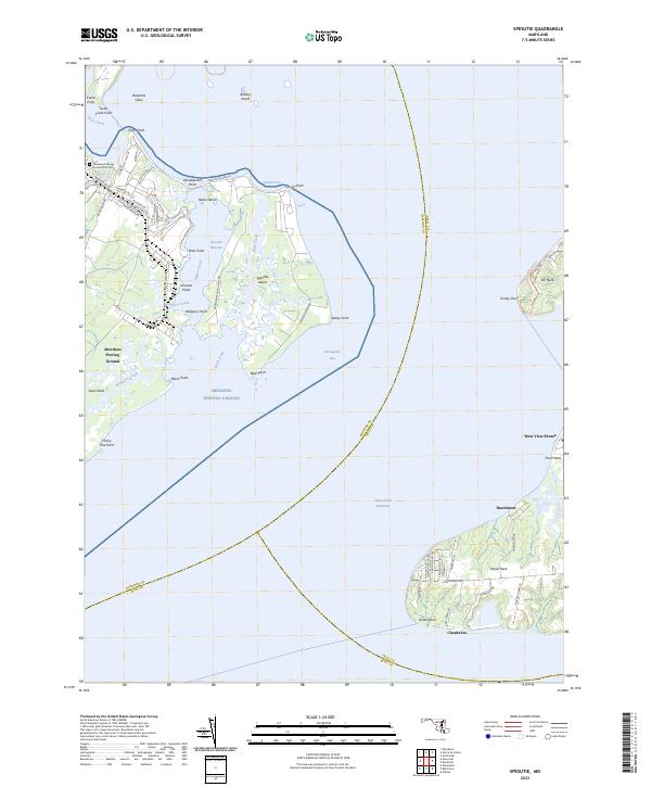 USGS Topographic Map – Spesutie