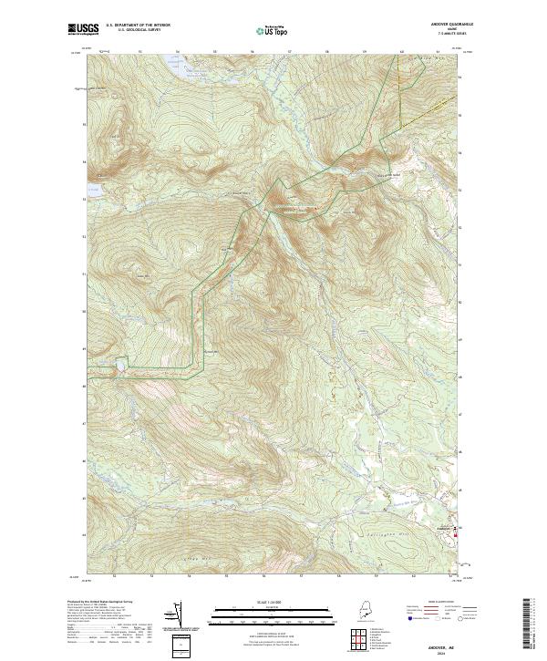 USGS Topographic Map – Andover