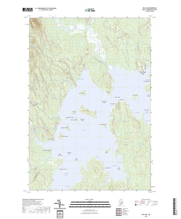 USGS Topographic Map – Big Lake