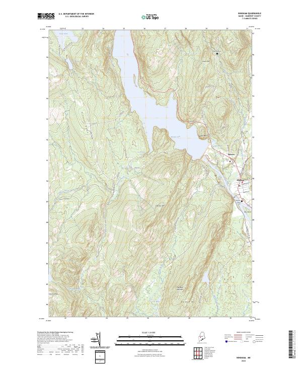 USGS Topographic Map – Bingham