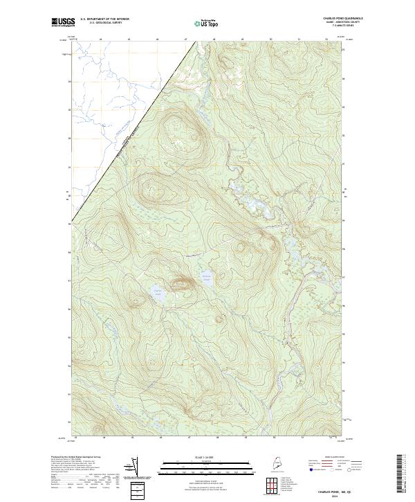 USGS Topographic Map – Charles Pond