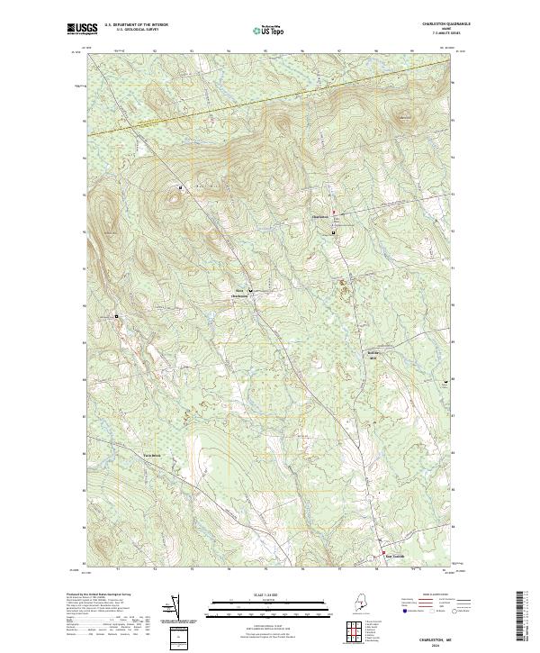 USGS Topographic Map – Charleston