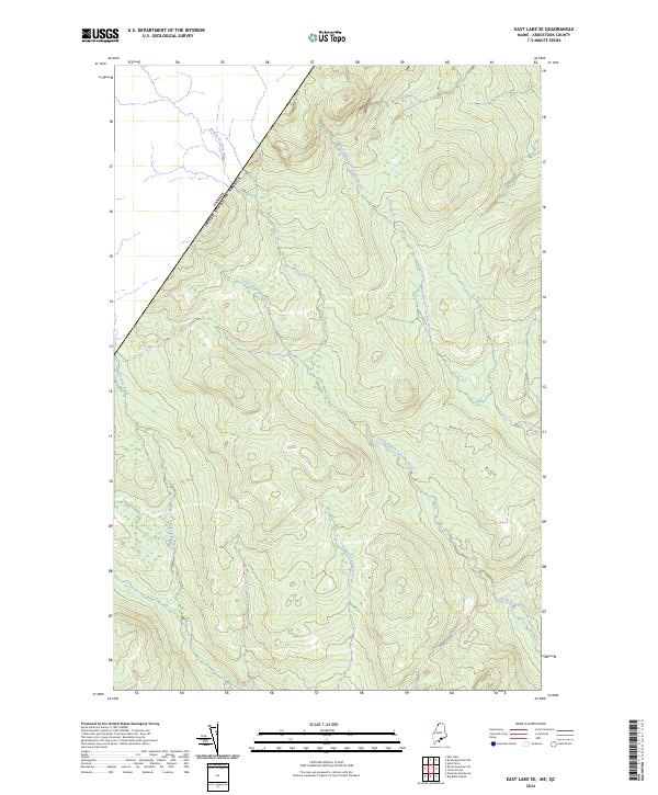 USGS Topographic Map – East Lake SE