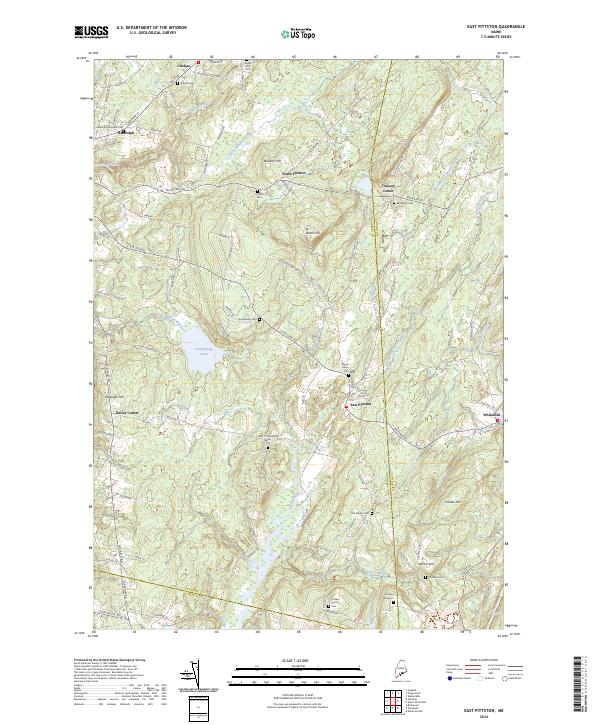 USGS Topographic Map – East Pittston