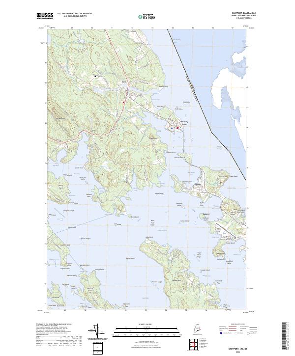 USGS Topographic Map – Eastport