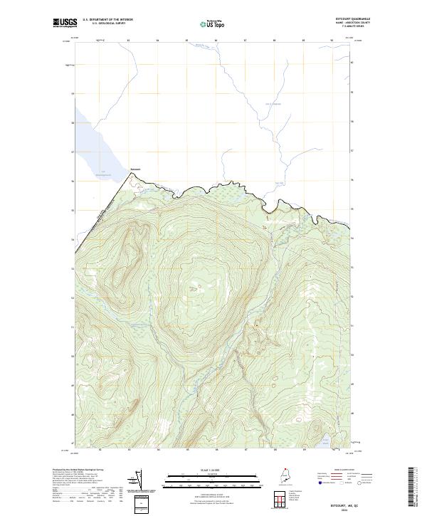 USGS Topographic Map – Estcourt