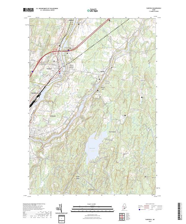 USGS Topographic Map – Fairfield