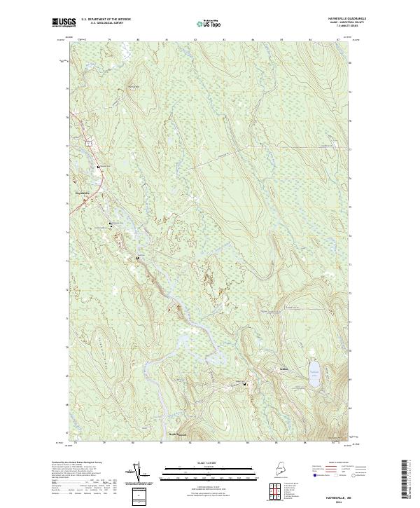 USGS Topographic Map – Haynesville
