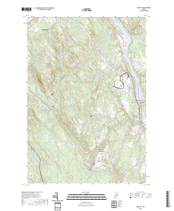 USGS Topographic Map – Hinckley