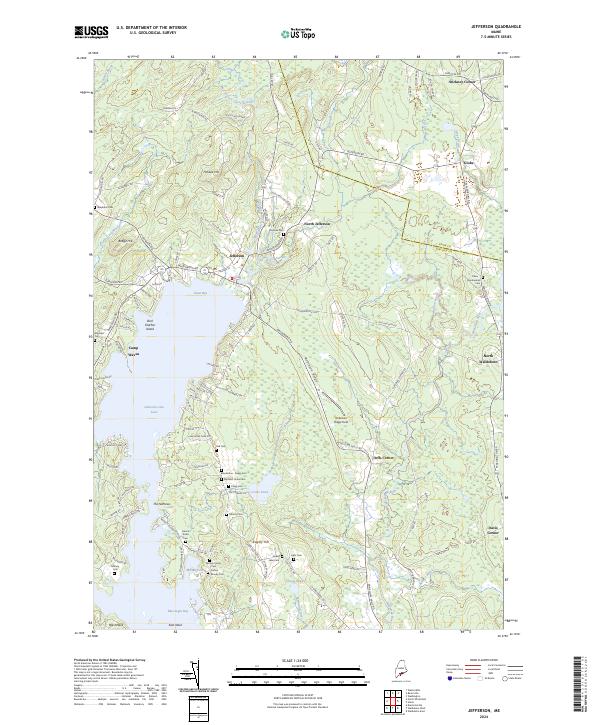 USGS Topographic Map – Jefferson