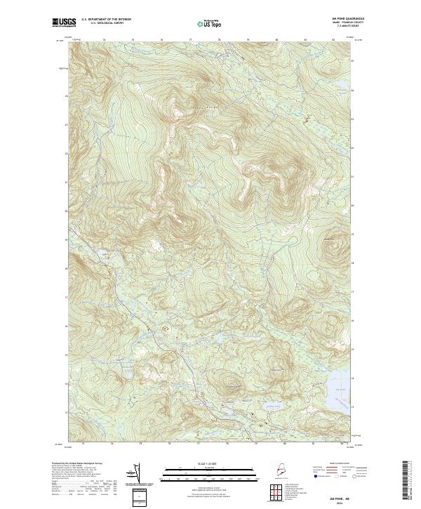 USGS Topographic Map – Jim Pond