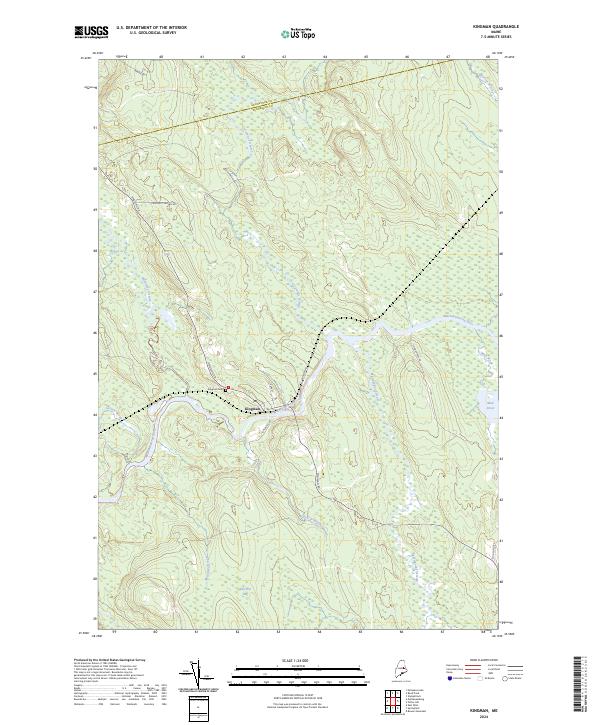 USGS Topographic Map – Kingman