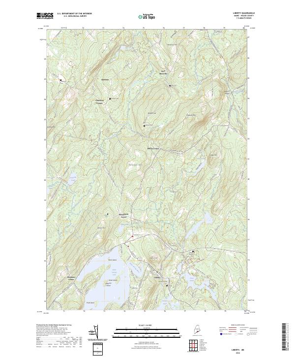 USGS Topographic Map – Liberty