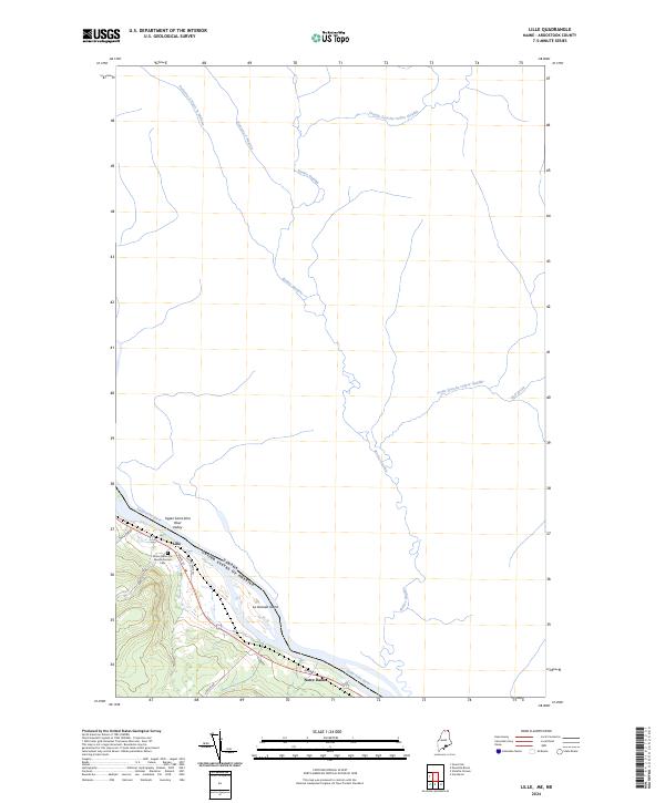 USGS Topographic Map – Lille