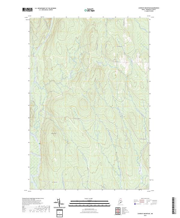 USGS Topographic Map – Lookout Mountain