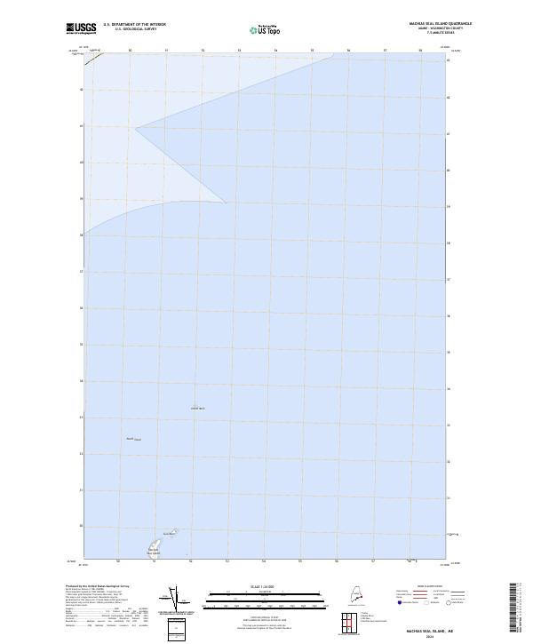 USGS Topographic Map – Machias Seal Island