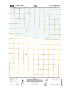 USGS Topographic Map – Machias Seal Island South