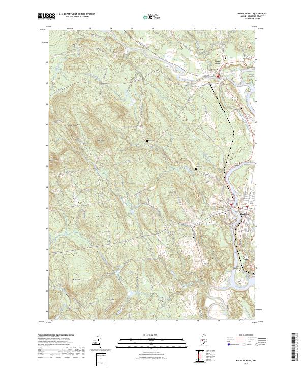 USGS Topographic Map – Madison West