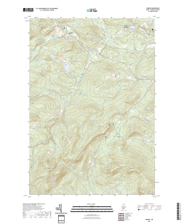 USGS Topographic Map – Madrid