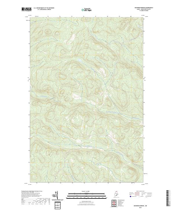 USGS Topographic Map – McKinnon Brook