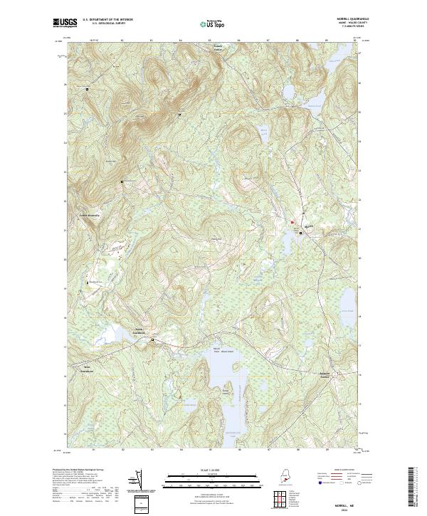 USGS Topographic Map – Morrill