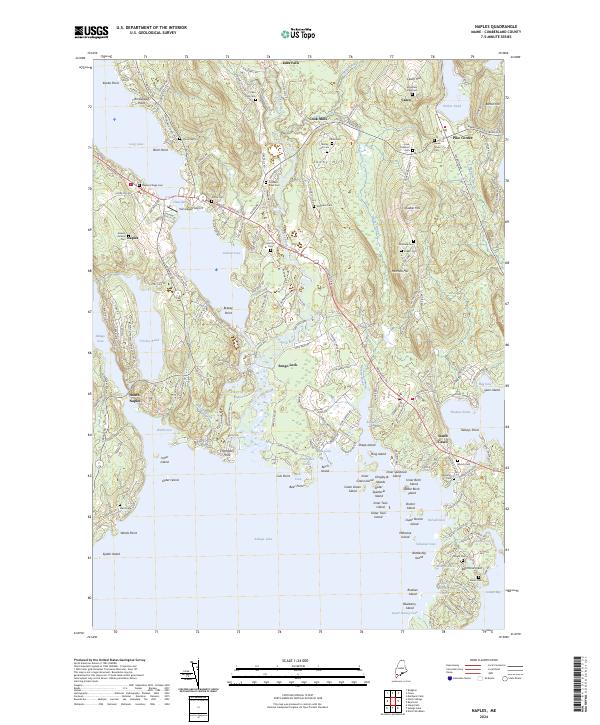 USGS Topographic Map – Naples