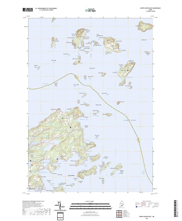 USGS Topographic Map – North Haven East