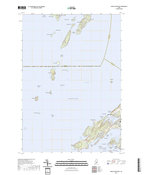USGS Topographic Map – North Haven West