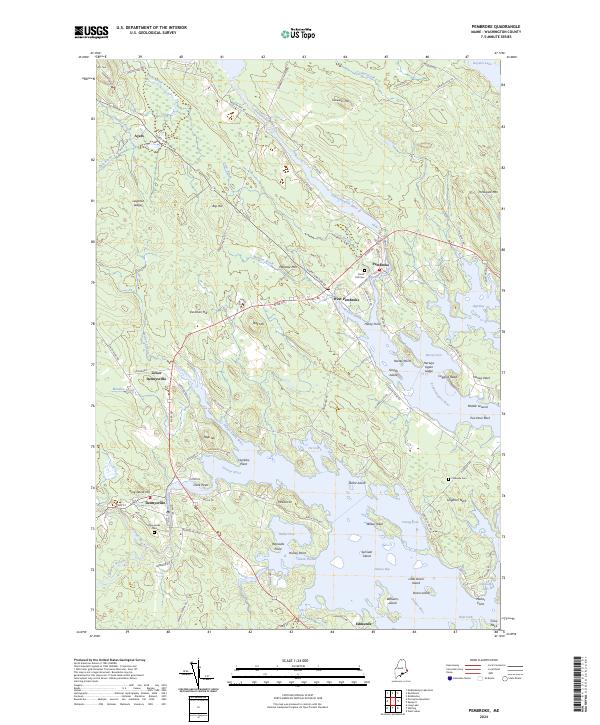 USGS Topographic Map – Pembroke