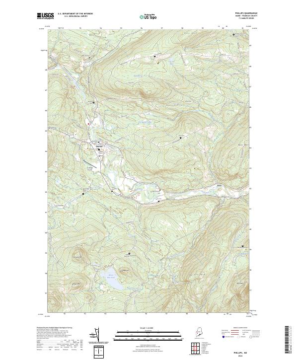USGS Topographic Map – Phillips