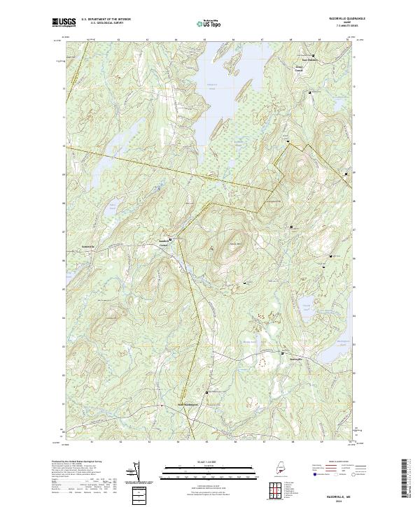 USGS Topographic Map – Razorville