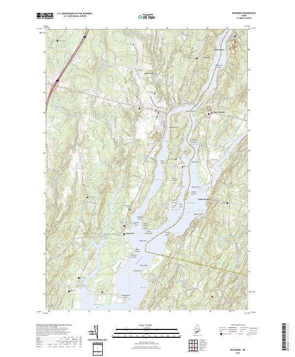 USGS Topographic Map – Richmond