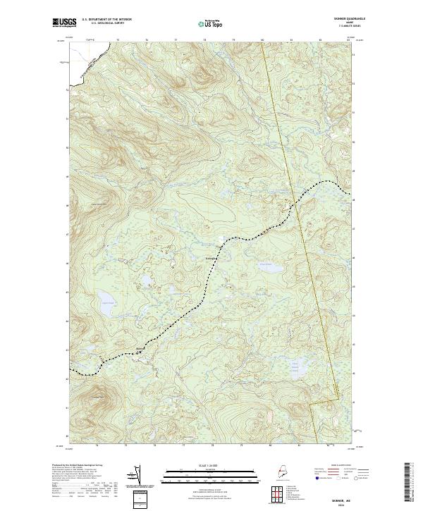 USGS Topographic Map – Skinner