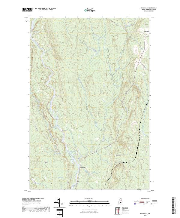 USGS Topographic Map – Stacyville