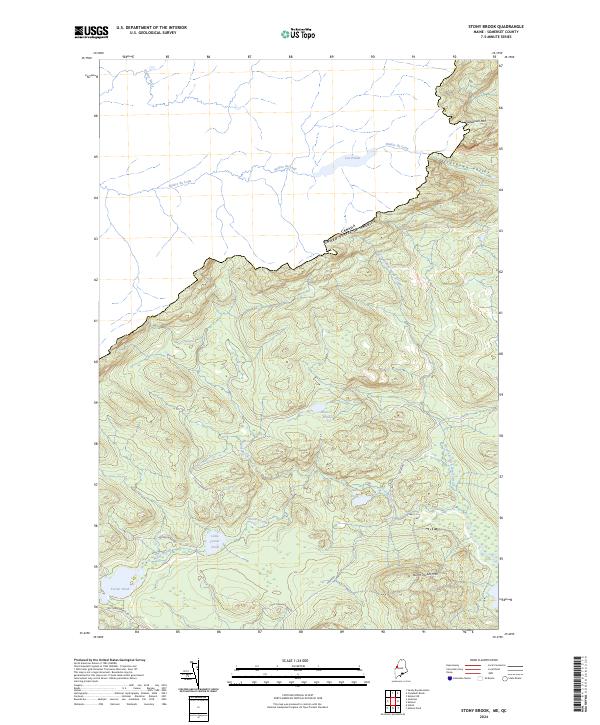 USGS Topographic Map – Stony Brook
