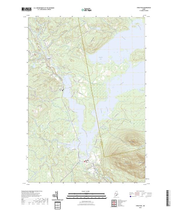 USGS Topographic Map – Stratton