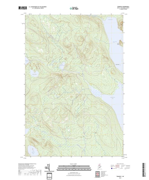 USGS Topographic Map – Tramway