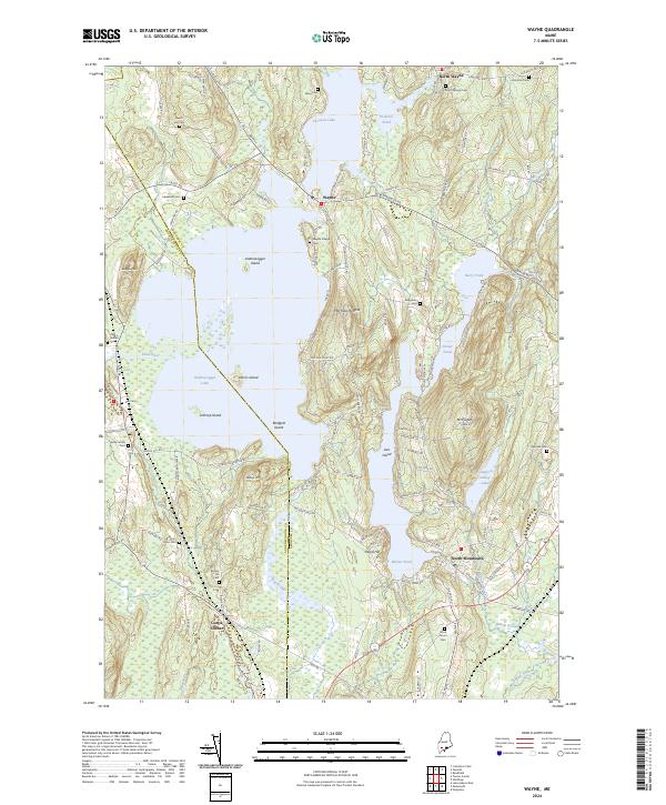 USGS Topographic Map – Wayne