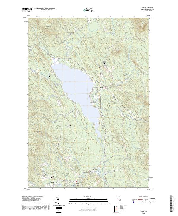 USGS Topographic Map – Weld