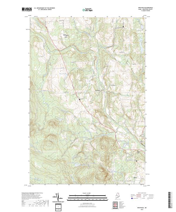 USGS Topographic Map – Westfield